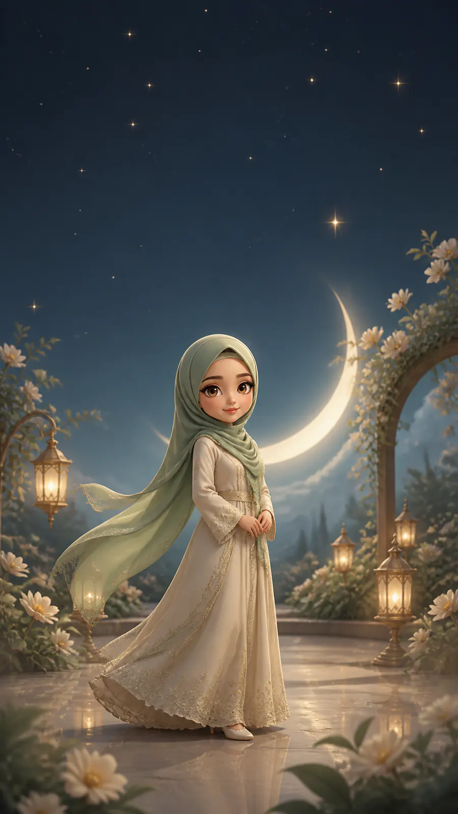 Preview visual Islamic Moonlight